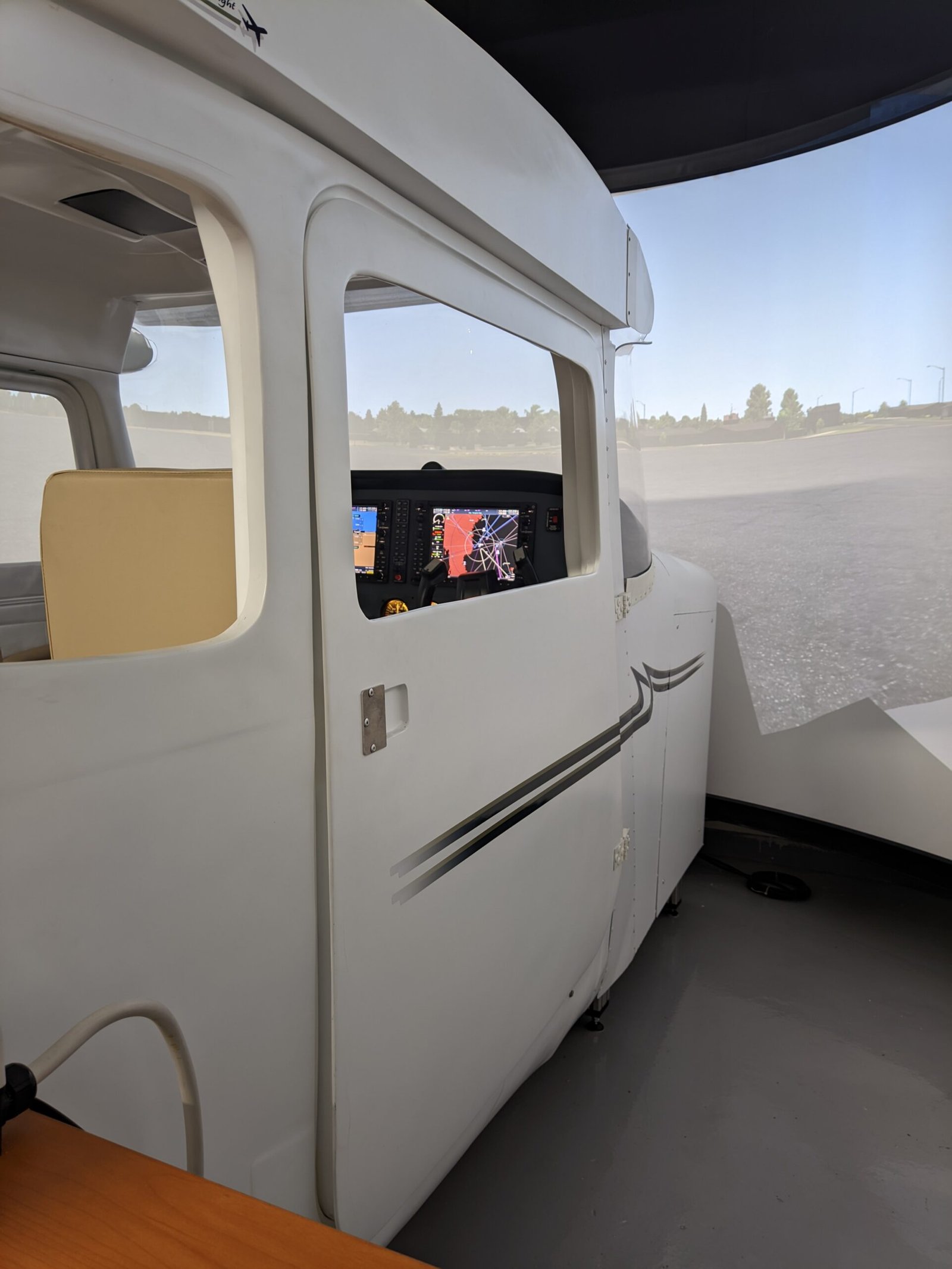 Think Aviation Skyhawk Sim Visual