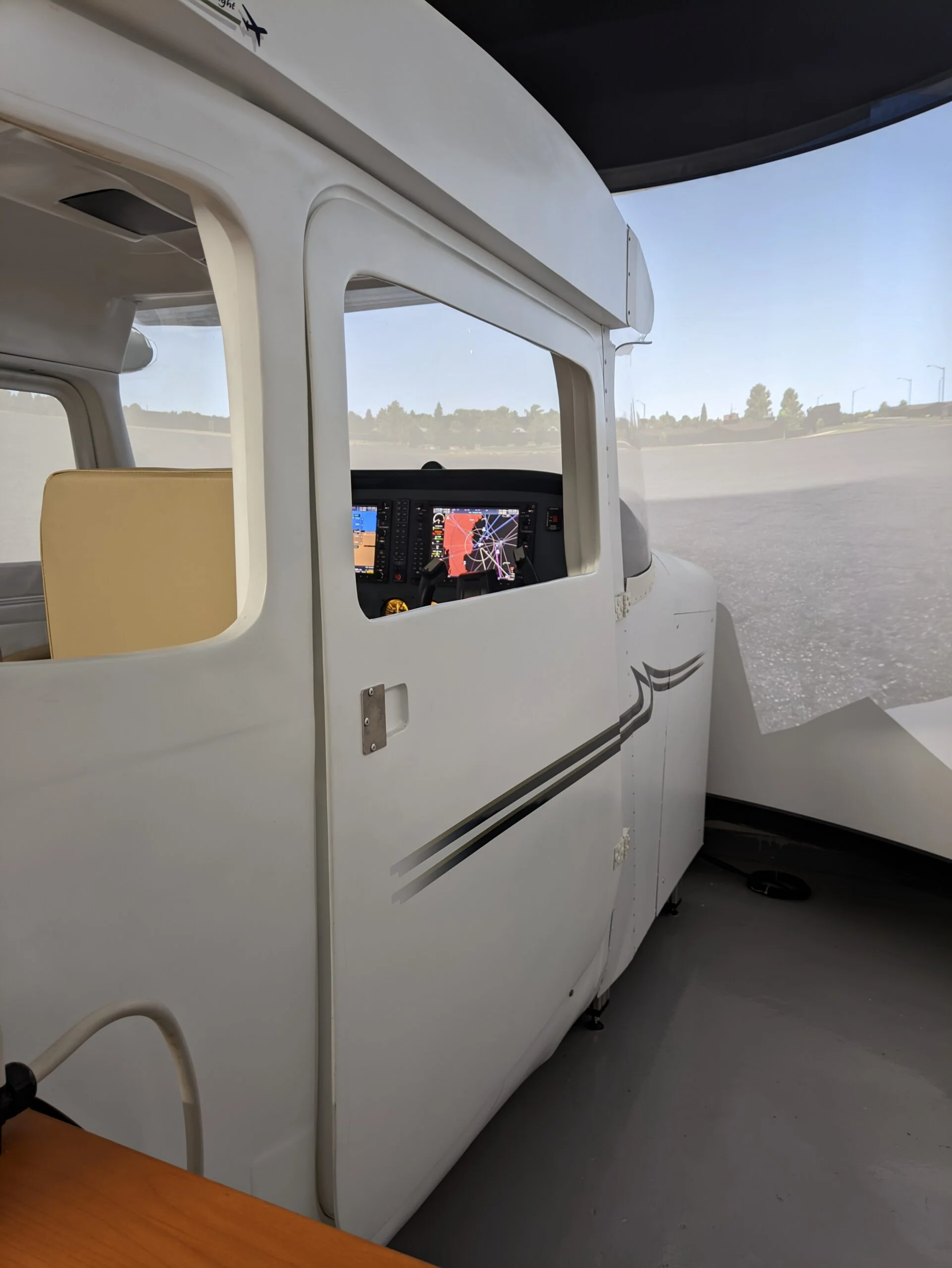 Think Aviation Skyhawk Sim Visual